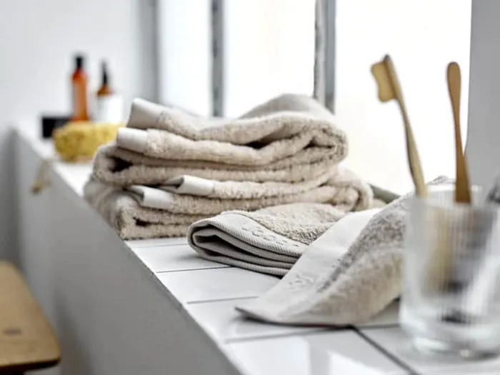 Södahl Organic Comfort Håndklæde B 50 x L 100 cm - Økologisk bomuldsfrotté - Beige
