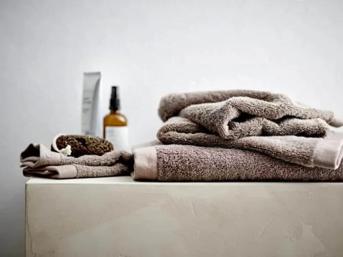 Södahl Organic Comfort Håndklæde B 40 x L 60 cm - Økologisk bomuldsfrotté - Taupe