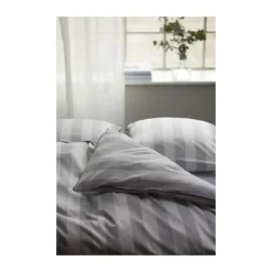 Södahl Ray Sengetøj B 140 x L 220 cm - Bomuld - Cloud grey