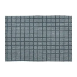 Södahl Squares Dækkeserviet B 33 x L 48 cm - Bomuld - Indigo