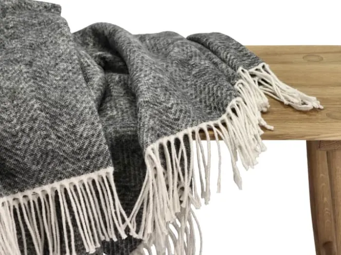 Södahl Stillness Plaid B 130 x L 185 cm - Bomuld - Ash