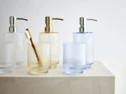 Södahl Tandbørstekrus Ø 8 x H 10,3 cm - Glas - Klar