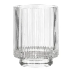 Södahl Tandbørstekrus Ø 8 x H 10,3 cm - Glas - Klar