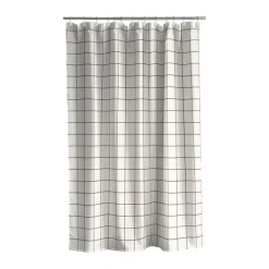 Södahl Vista Badeforhæng B 180 x L 200 cm - Polyester - Offwhite