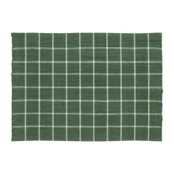 Södahl Vista Dækkeserviet B 33 x L 48 cm - Bomuld - Green