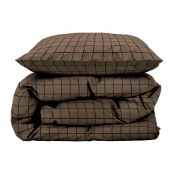 Södahl Vista Sengetøj B 140 x L 220 cm - Bomuld - Warm Taupe