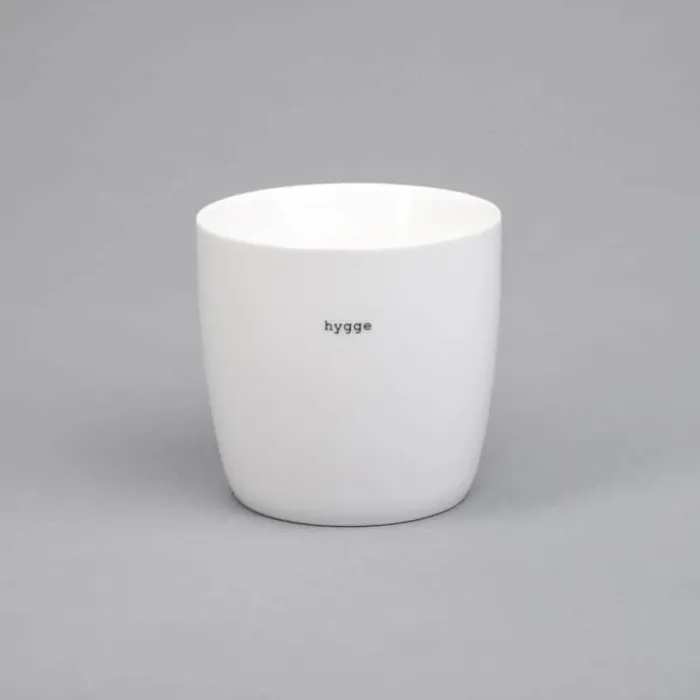 Sögne Krus - Hygge 30 cl - Porcelæn - Hvid