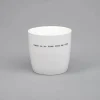 Sögne Krus - No Time 30 cl - Porcelæn - Hvid