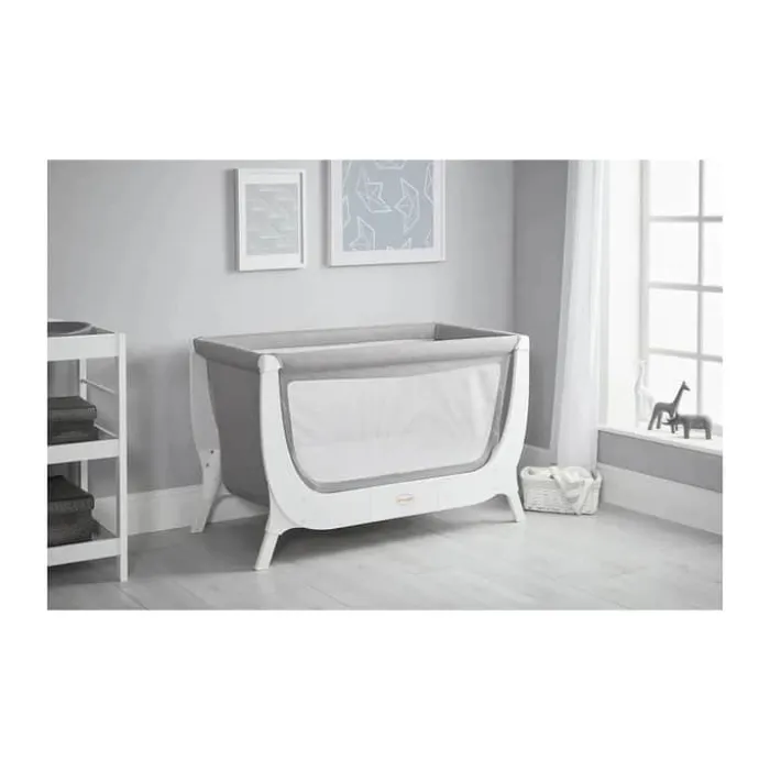 Shnuggle Air Ombygningssæt H 13 x B 45 x L 65 cm - MDF/polyester - Grå