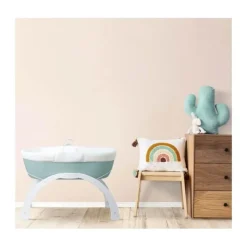 Shnuggle Moses Dreami Lift H 27 x B 40 x L 93,5 cm - Polyester - Eucalyptus