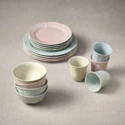 SØHOLM Solvej Krus 30 cl - Porcelæn - Powder blue