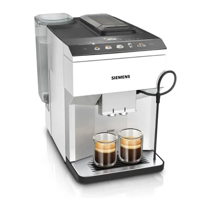 Siemens EQ500 Espressomaskine TP515R02 1,9 liter - Coffeeselect Display - Hvid