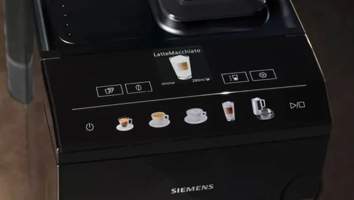 Siemens EQ500 Espressomaskine TP511R09 1,9 liter - Coffeeselect Display - Sort