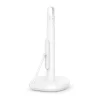 Simplehuman Køkkenrulleholder m. pumpe H 38 cm - Stål - Hvid
