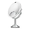 Simplehuman Makeupspejl Trio Max 5 x forstørrelse - Inkl. tru-lux-lyssystem - Børstet stål
