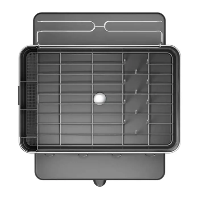 Simplehuman Opvaskestativ B 50,8 x L 56,6 cm - Rustfrit stål - Børstet stål