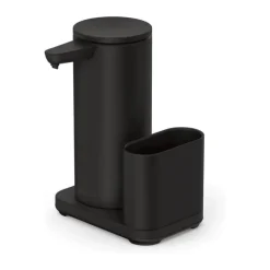 Simplehuman Opvaskesæt - 2 dele Inkl. Sensorpumpe og svampeholder - Rustfrit stål - Sort