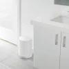Simplehuman Premium Pedalspand 6 liter - Rustfrit stål - Hvid