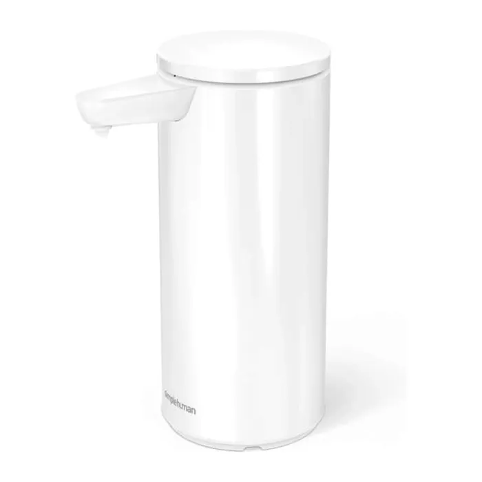 Simplehuman Sæbedispenser m. Sensor H 16,3 cm - Rustfrit stål - Hvid