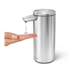 Simplehuman Sæbedispenser m. Sensor H 16,3 cm - Rustfrit stål - Børstet stål