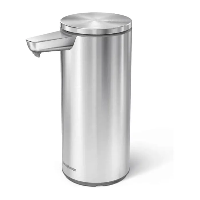 Simplehuman Sæbedispenser m. Sensor H 16,3 cm - Rustfrit stål - Børstet stål