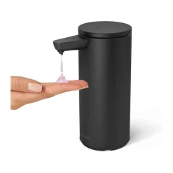 Simplehuman Sæbedispenser m. Sensor H 16,3 cm - Rustfrit stål - Sort