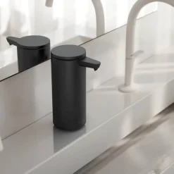 Simplehuman Sæbedispenser m. Sensor H 16,3 cm - Rustfrit stål - Sort