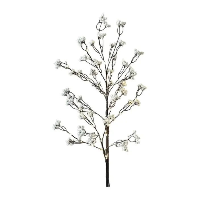 Sirius Michel Kunstig Gren m. LED H 85 cm - Plastik - Natur
