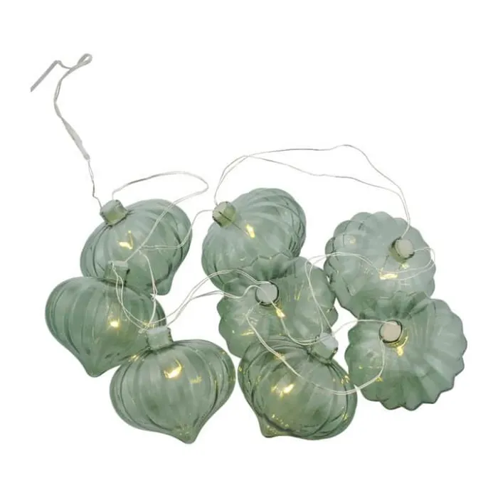 Sirius Nellie LED Guirlande L 150 cm - 8 LED-lys - Grøn