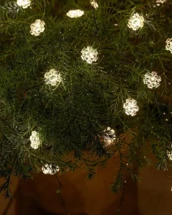 Sirius Nynne Lyskæde L 200 cm - 40 LED lys - Sølvfarvet