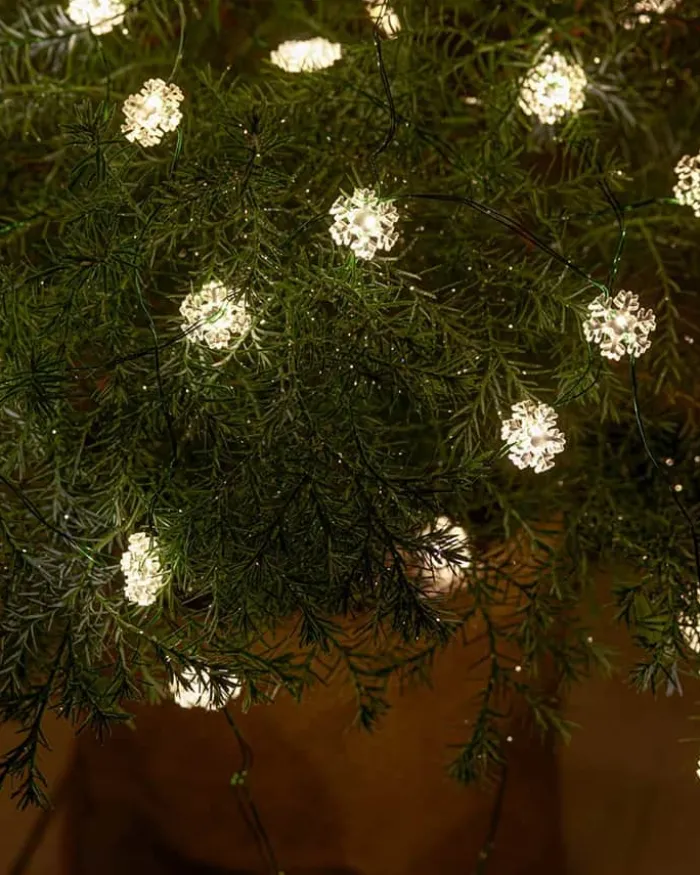 Sirius Nynne Lyskæde L 200 cm - 40 LED lys - Sølvfarvet