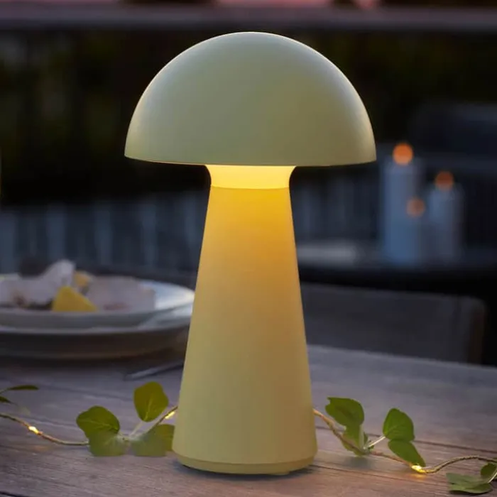 Sirius Sam Genopladelig Bordlampe H 16 cm - Plastik - Gul