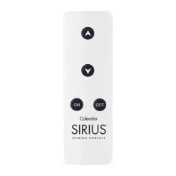Sirius Sara Exclusive LED Kalenderlys H 29 cm - Voks - Hvid/sølvfarvet