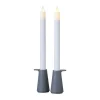 Sirius Sara Tall LED Kronelys - 2 stk. H 25 cm - Hvid