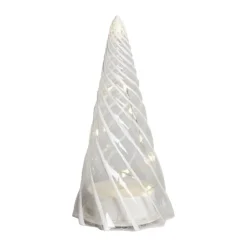 Sirius Vilma LED Juletræ Ø 9,5 x H 19 cm - Glas - Klar