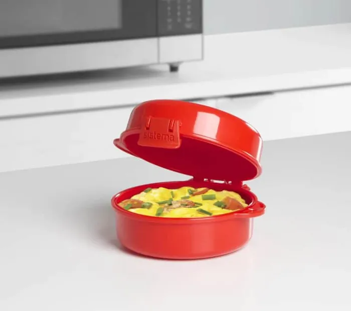 Sistema Easy Eggs B 13,7 cm - TPE/plastik - Rød