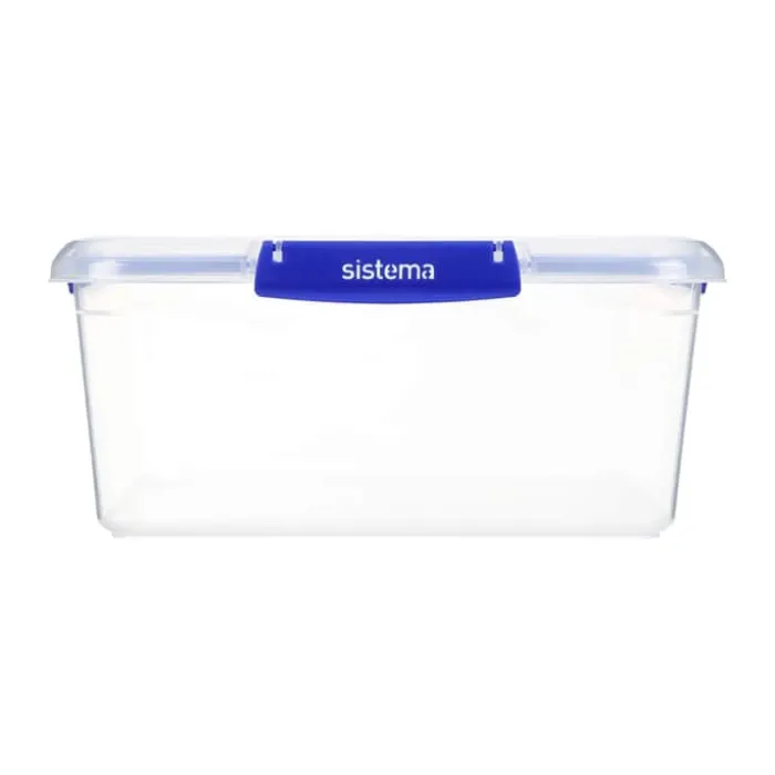 Sistema Klip It Plus Opbevaringsboks 5,5 liter - Plastik - Klar