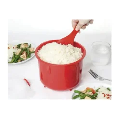 Sistema Microwave Riskoger 915 ml - Polypropylen - Rød