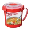 Sistema Microwave Steamer 656 ml - Plastik - Rød
