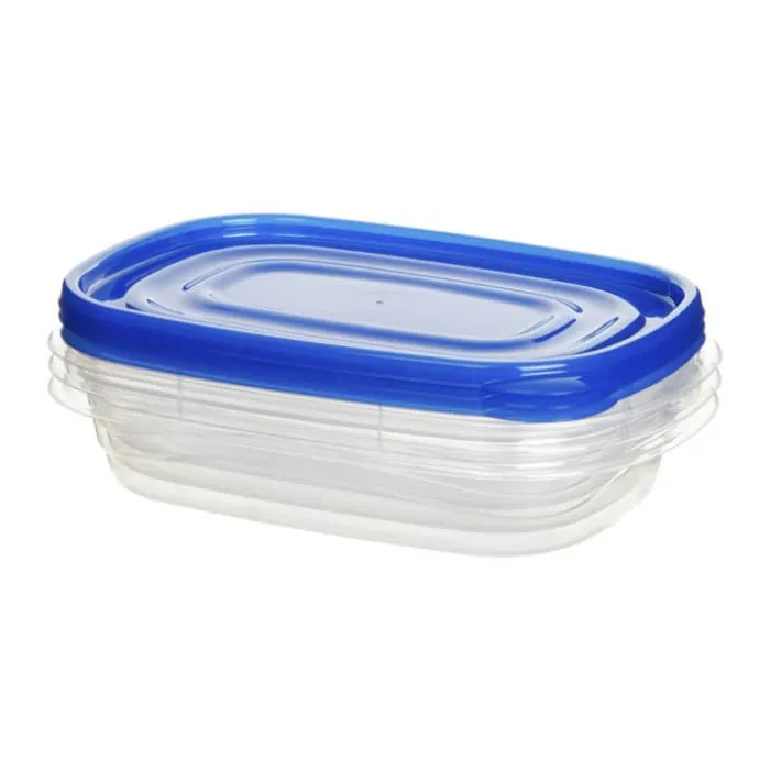 Sistema TakeAlongs Opbevaringsboks - 3 stk. 950 ml - Plastik - Klar