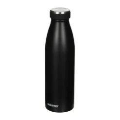 Sistema Termoflaske 0,5 liter - Dobbelt stålflaske - Sort