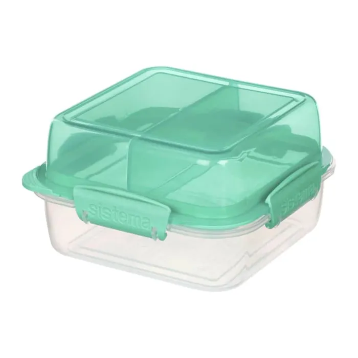 Sistema To Go Madkasse 1,24 liter - Plastik/TPE - Mint