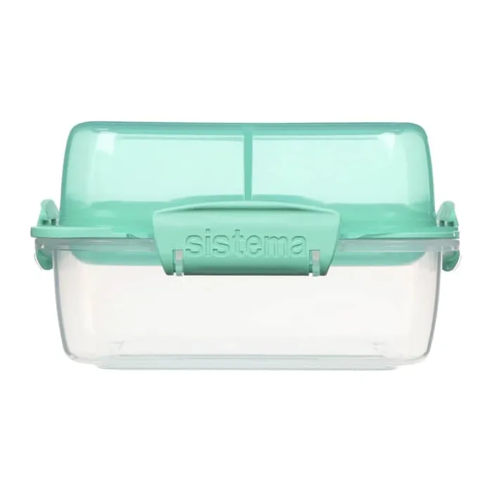 Sistema To Go Madkasse 1,24 liter - Plastik/TPE - Mint