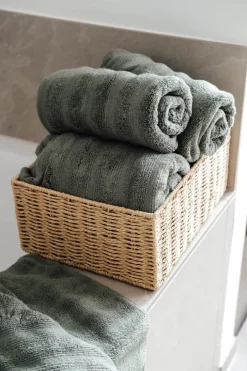 SKAGEN living Håndklæde B 100 x L 150 cm - Bambus/bomuld - Grøn
