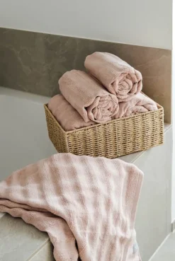 SKAGEN living Håndklæde B 70 x L 140 cm - Bambus/bomuld - Rosa