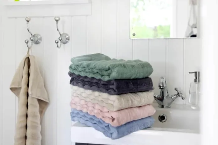SKAGEN living Håndklæde B 50 x L 100 cm - Bambus/bomuld - Grå