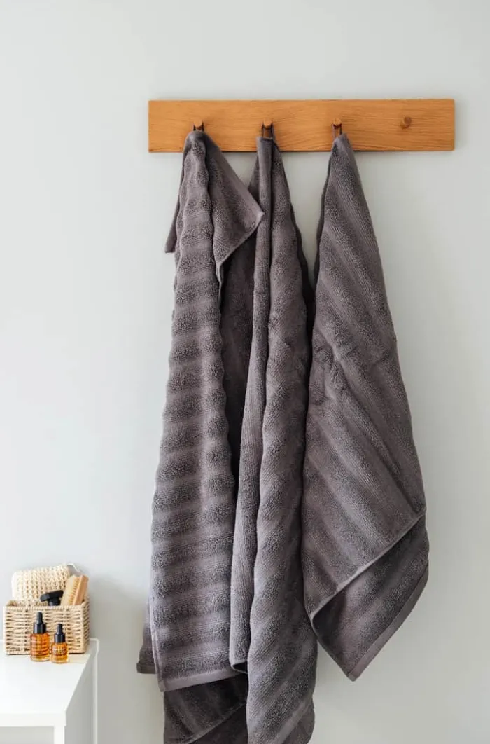 SKAGEN living Håndklæde B 50 x L 100 cm - Bambus/bomuld - Grå