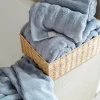 SKAGEN living Håndklæde B 100 x L 150 cm - Bambus/bomuld - Blå