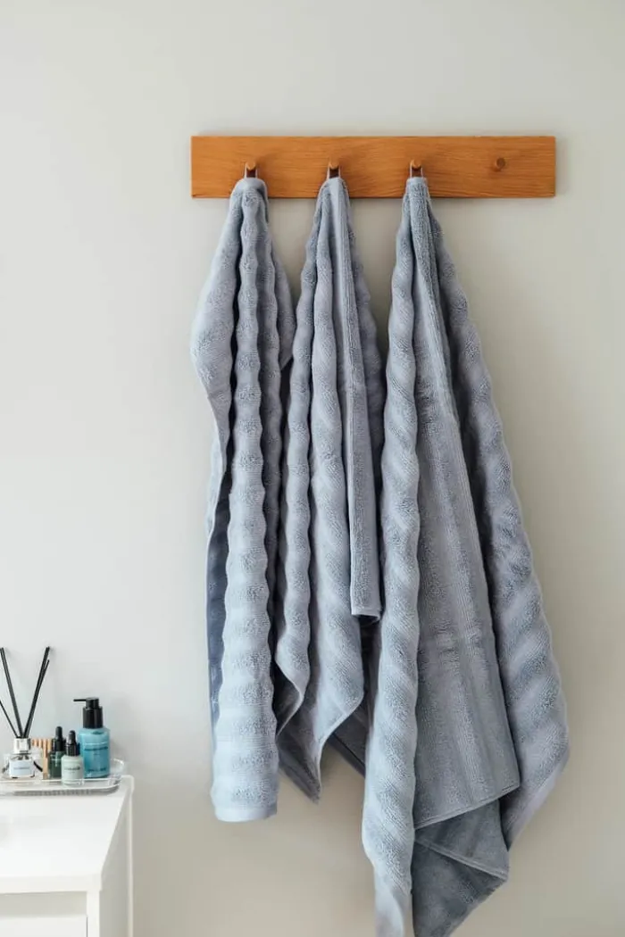 SKAGEN living Håndklæde B 100 x L 150 cm - Bambus/bomuld - Blå