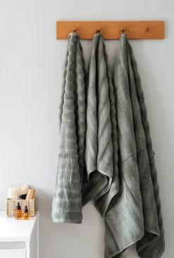 SKAGEN living Håndklæde B 70 x L 140 cm - Bambus/bomuld - Grøn
